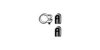 HJS 82 23 9010 Mounting Kit, silencer